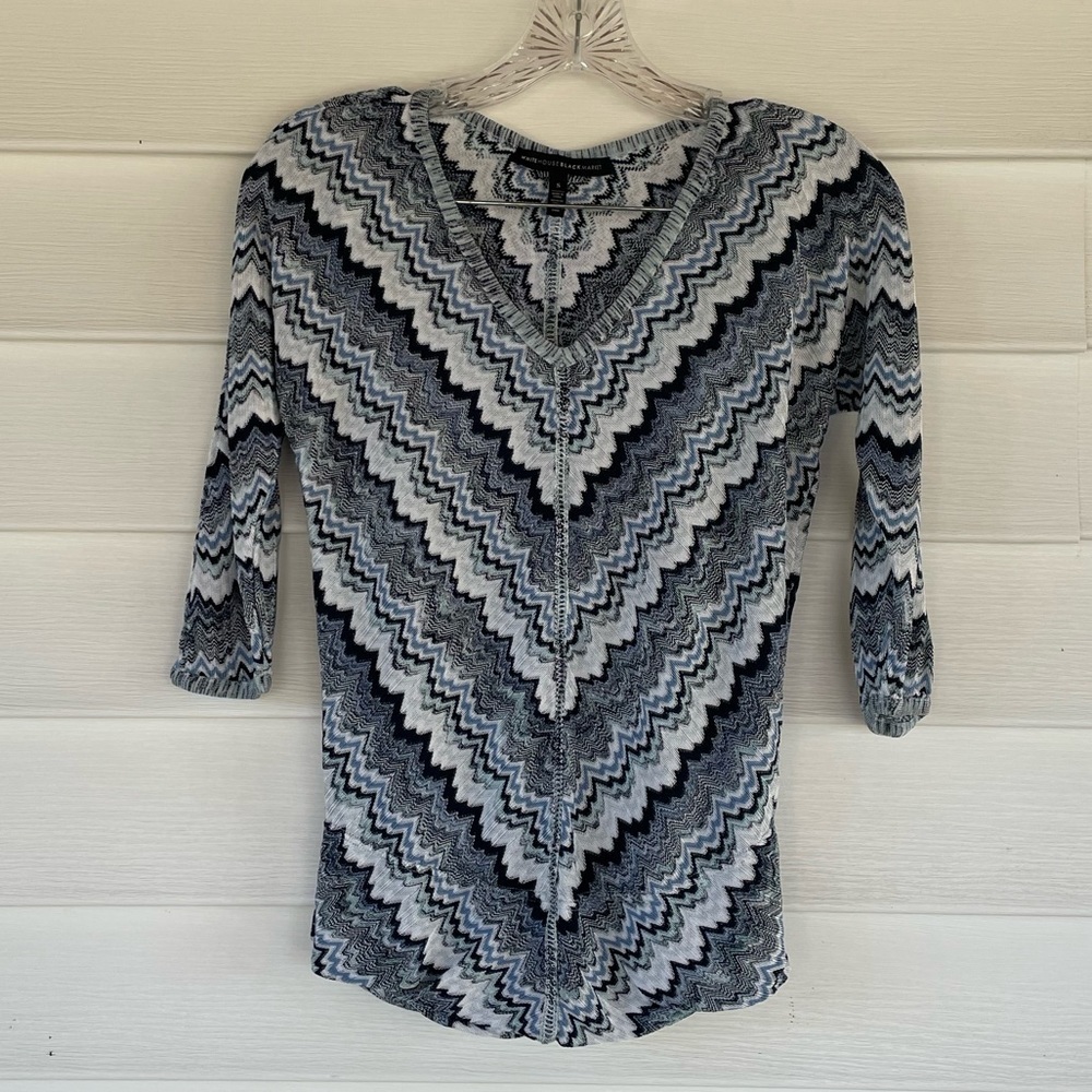 WHBM V-Neck Top Sz S